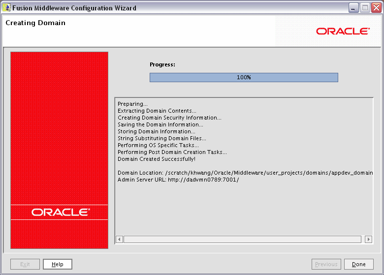 welcome screen