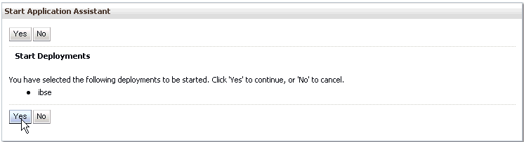 Start Application Assistant page