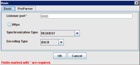 Basic dialog