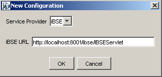 New Configuration dialog box