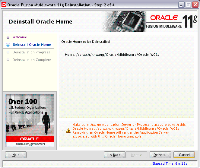 welcome screen