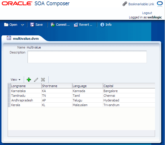 DVM Opened in View Mode in SOA Workspace