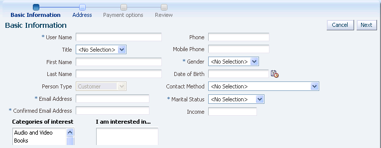 Self-registration Train in Fusion Order Demonstration