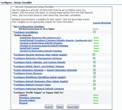 Surrounding text describes setup_checklist.gif.