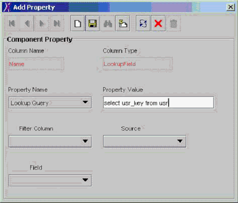 Add Property Window