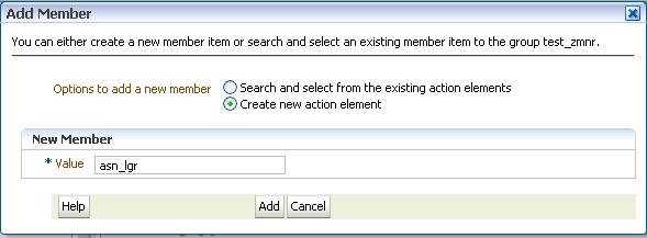 The Add Member screen is shown.
