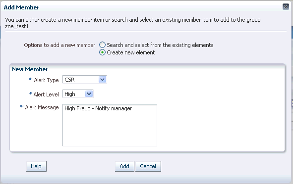The Add Member dialog is shown.