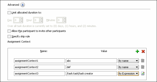 Assignment Context Section