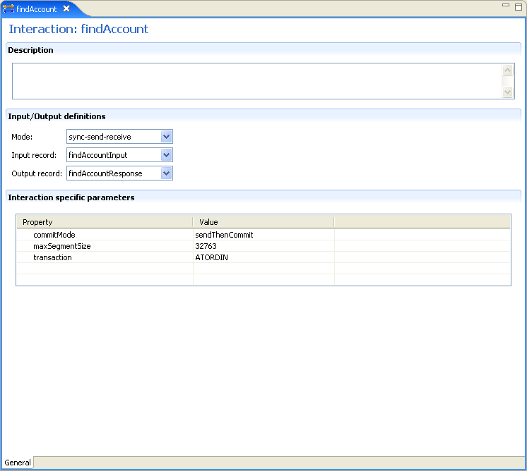 The adapter metadata Interactions