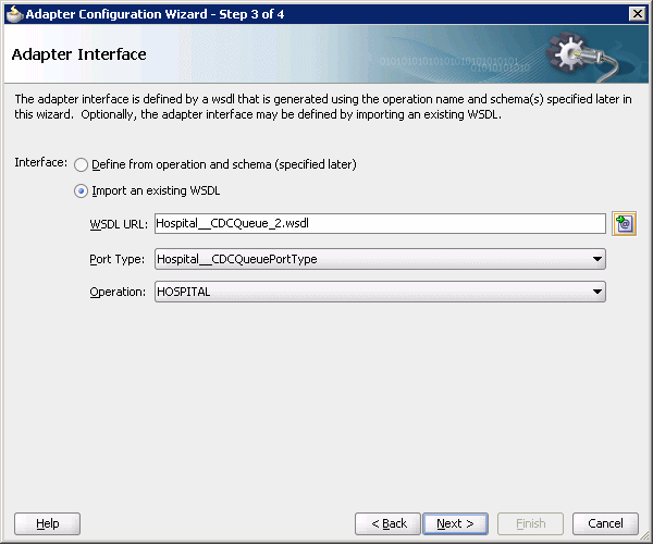 Create file adapter