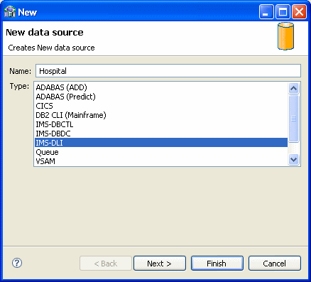 Add Data Source dialog box