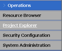 Project Explorer option