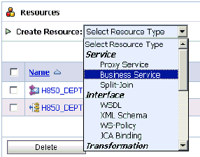 Select Business Service