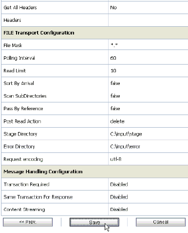 Summary page