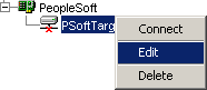 Edit PeopleSoft target