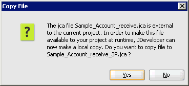 Copy File message