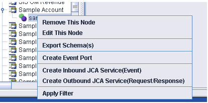 Export Schema option