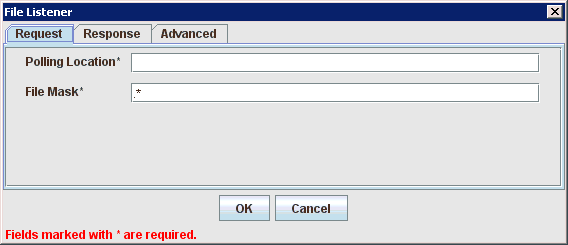 File Listener dialog