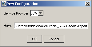 JCA configuration