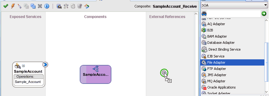 Components pane