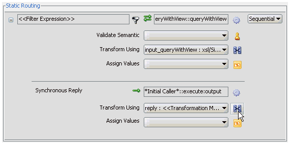 Routing Rules dialog box