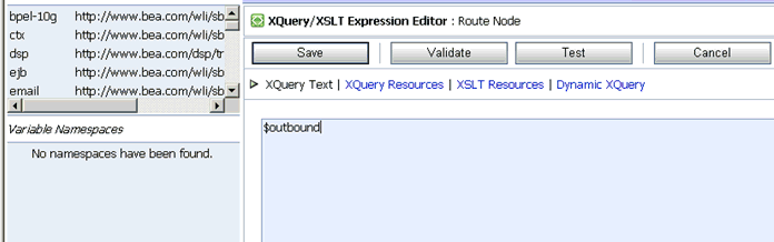 XQuery/XSLT Expression Editor