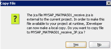 Copy File message