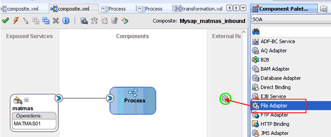 File Adapter component