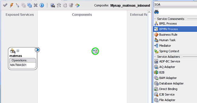 Components pane