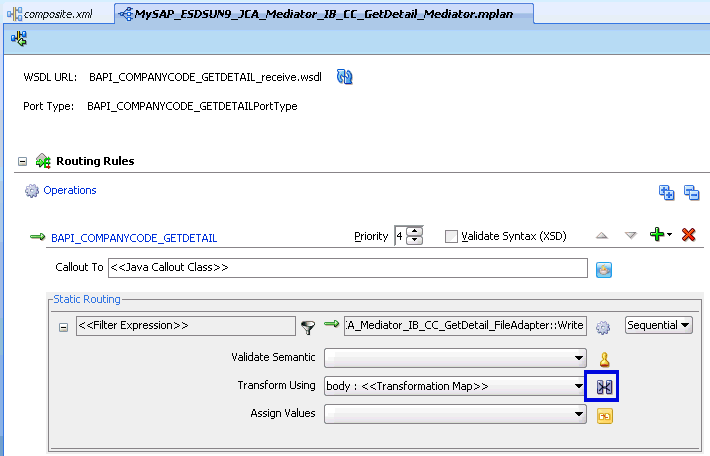 Routing Rules dialog box