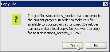 Copy File message