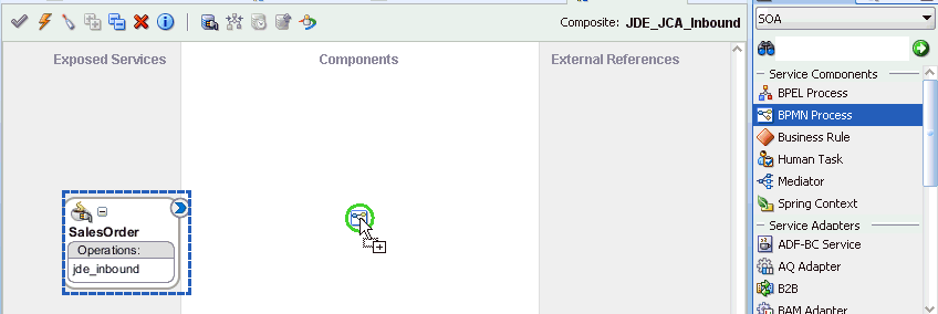 Components pane