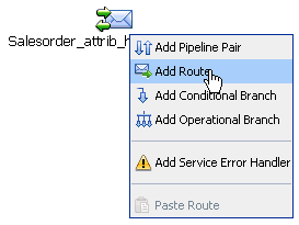 Edit Message Flow workspace