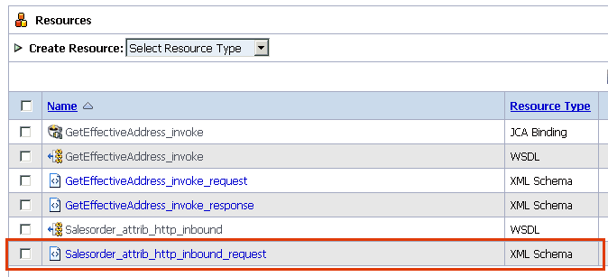 added inbound XML schema