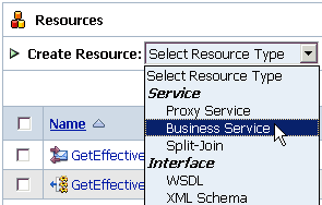 Select Business Service