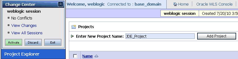 Project Explorer