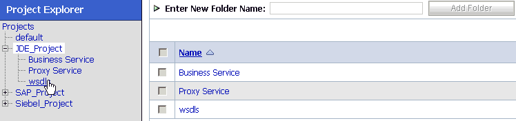 WSDL folder