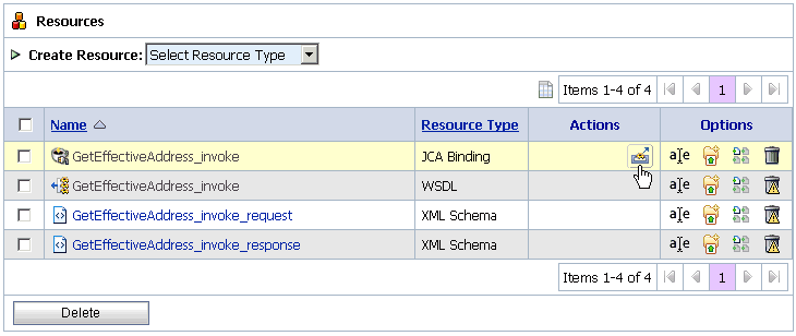 exported WSDL