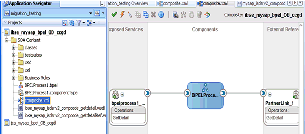 opened migrated project