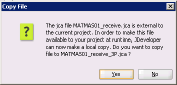 Copy File message