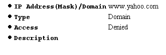 IP and Domain restriction summary