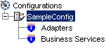 Adapters, Events, and Business Services nodes