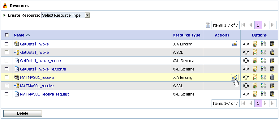 exported WSDL