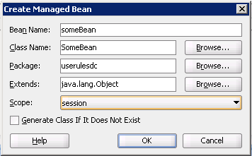 Specifying the Bean Name and Scope