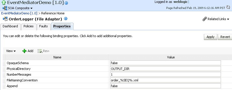 properties of an adapter