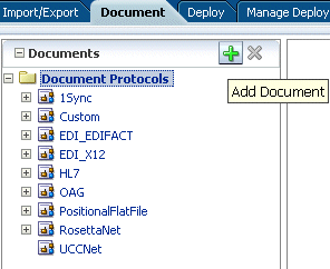 Creating a new Custom document