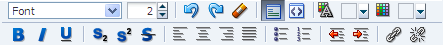 Toolbar in richTextEditor