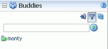 Filter field in Buddies list