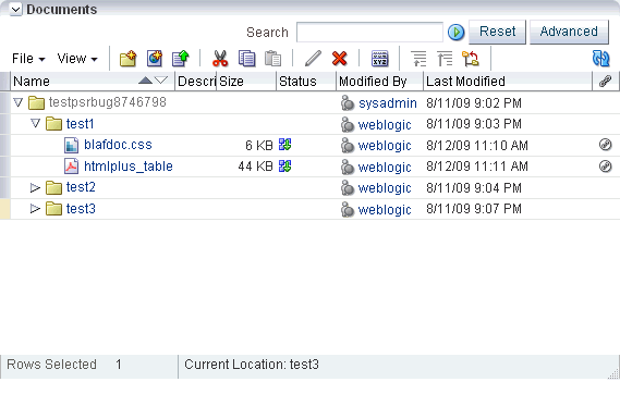 Documents task flow