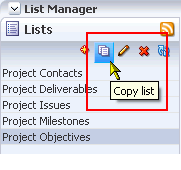 Copy List icon